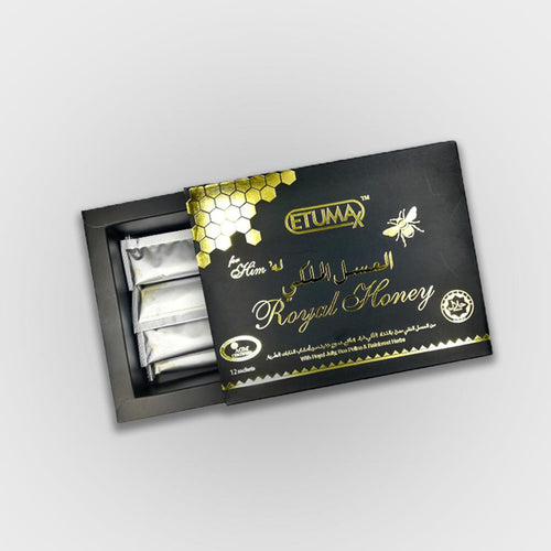 ETUMAX Royal Honey 12 sachets x 20g open box